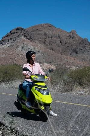 Nuestro scooter de renta en La Paz